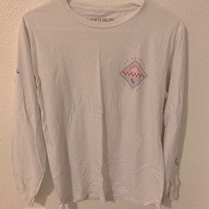 Crew neck long sleeve shirt